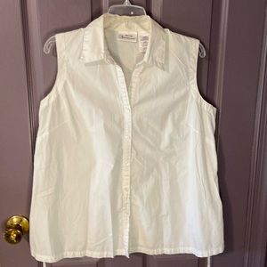 Maternity Announcements Sleeveless White Cotton Women’s Maternity Top Size…